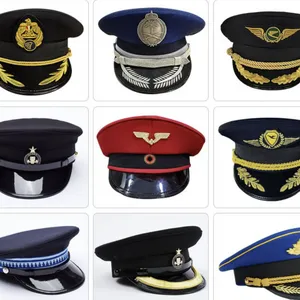 High Visibility Peaked Cap With Reflective Strip for Traffic Control and Night Security thumbnail-2