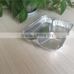 Healthy 3-compartment Microwave Aluminum Food Container thumbnail-4