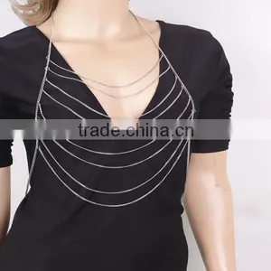 2015 New Products Multi-layer Chain Tassel Body Chain thumbnail-1