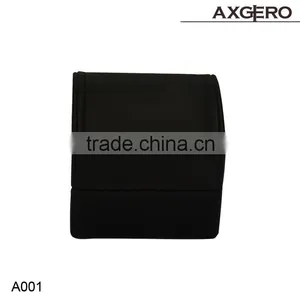 2016 Custom Logo Black Luxury Leather Watch Box thumbnail-3