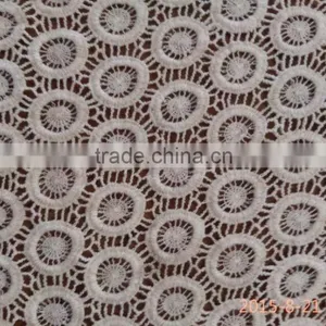 2016 Spot Supplies Embroidery Cotton Lace Fabric Full Whole Lace and Free Sample thumbnail-2
