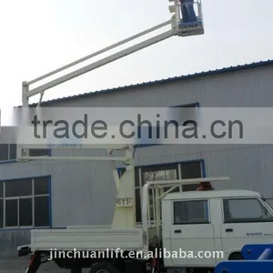 High Quality Vehicular Self-propelled Articulated Work Platform/hydraulic Vehicle Mounted Boom Lift Platform thumbnail-4