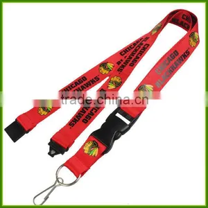 Custom Screen Printing Exhibition LOGO Nylon Lanyards Work Permit Card Lanyard Mobile Phone Rope Lanyard thumbnail-1