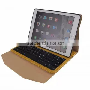 PU Leather Case With Bluetooth Keyboard for Ipad Mini4 thumbnail-3