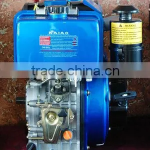 KA170 2.8kw/4hp Single Cylinder 4-stroke Vertical Diesel Engine for Boat thumbnail-1