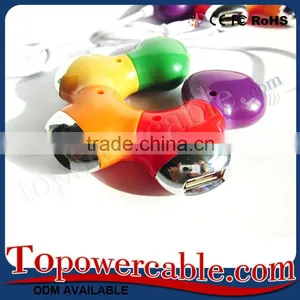 Factory Manufacturing Cheap Tangle Flower High Quality Usb Hub Ports thumbnail-3
