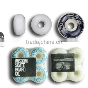 PU White Skateboard Wheel With Graphic Printing thumbnail-1