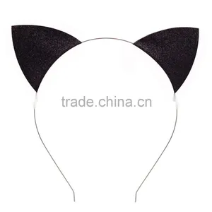 Hot-sales Cute Children Cat Ear Hairband Hard Headband for Baby Girl Hair Accessory Wh-1843 thumbnail-2