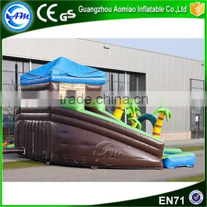 New Product Large Big Kahuna Inflatable Plastic Water Slide With Pool Supplier's Choice thumbnail-4