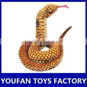 Yiwu Factory Wholesale Lifelike Stuffed Cobra Animal Toy thumbnail-1