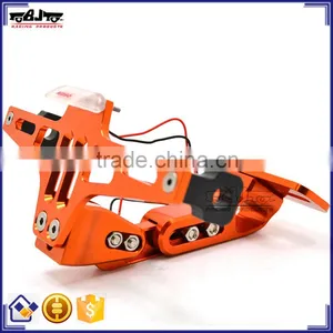 BJ-LPL-039 Recommended Universal Street Bike Aluminum License Plates Bracket With LED thumbnail-1