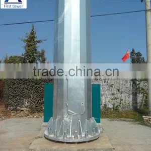 Telecommunication Steel Monopole Tower, Antenna Tower thumbnail-3