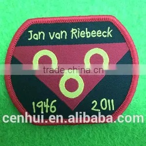 Custom High-density, Locking Stitch, Different Kinds of Logo Woven Patches thumbnail-4