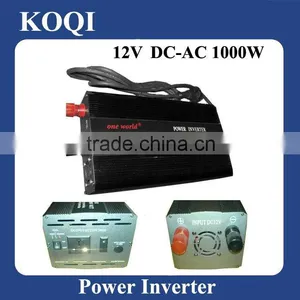 Modified Sine Wave 12V/24V -220V/110V Power Inverter 1000w With Battery Charger Function (P-1000C) thumbnail-1