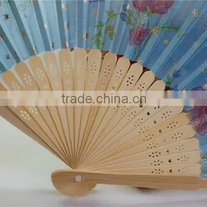 Personalized Foldable Bamboo Fans thumbnail-5