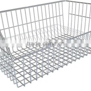 Chrome Wall Panel Wire Mesh Basket for Hospital Use thumbnail-3