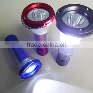 GS-4002 Aluminium + ABS Outdoor Led Light Stretch Zooming Camping Flashlight Torch thumbnail-2