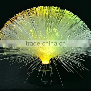 Led Fiber Optic Lamp With Plastic Base thumbnail-1