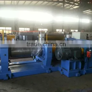 XK450 Compound Rubber Sheet Two Roll Rubber Mixing Mill thumbnail-6