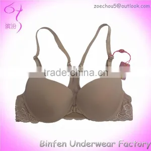 Front Closure South America Lace Back Transparent Bra Models thumbnail-1