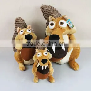OEM Stuffed Toys Factory/Cute Squirrel Scott Plush Toy Custom thumbnail-4