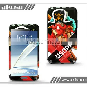 Lovely Design Adhesive Skin Sticker for Samsung Note2 thumbnail-1