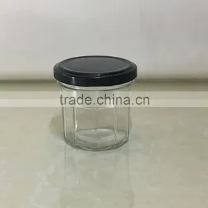 Caviar Glass Jar 100ml 3.5oz With Wide Tin Lug Lid thumbnail-2