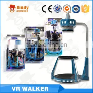 2016 9D vr Walker Treadmill With Running Platform and Shooing Games thumbnail-3
