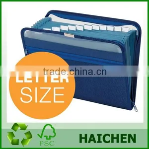 13-Pocket Fabric Expanding Zip File, Letter Size, thumbnail-5