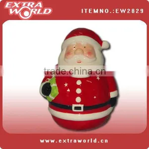 Ceramic Santa Christmas Candy Jars thumbnail-1