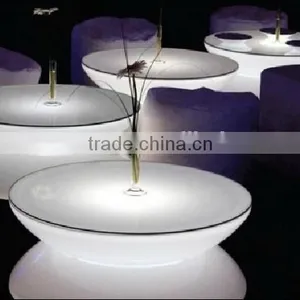 RIGEBA Hot Selling!LED Furniture Led LED Bar Table Shining Double Table Square/round Table Lamp thumbnail-2