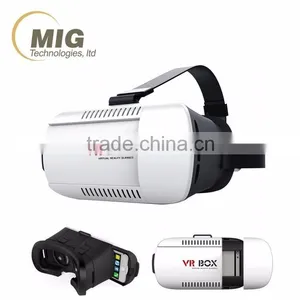 Hot Sell New Technology See Film and Remote Control Playing Games 3d vr Box Glasses for All Mobile Phone thumbnail-1