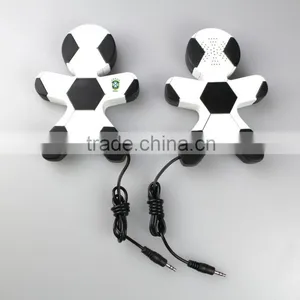 2014 the Hot Sale Mini Football-shaped Portable Speaker For World Cup Design Promotion Gifts thumbnail-1