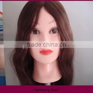 Hot Selling Stock Black Mannequin Heads With Hair thumbnail-1