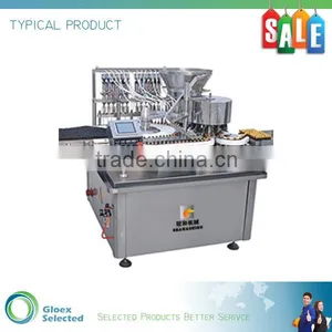 Automatic Small Bottle Filling and Capping Machine thumbnail-1