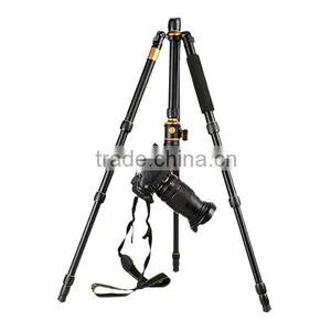 Q888 Aluminum Portable Tripod for Digital Dslr Video Film Shooting Camera Tripod Stand With Panoramic Ballhead Tripod Bag thumbnail-3