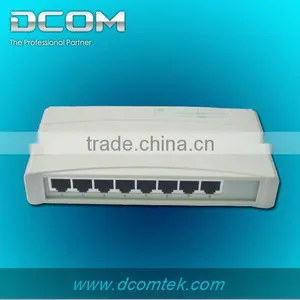 8-port VLAN Gigabit Fast Ethernet Desktop Network Switch(8 10/100/1000M RJ45 Ports,plastic Case) thumbnail-1