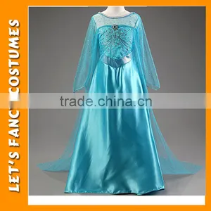 2016 Birthday Latest Children for Flower Girl Elsa Dress Fashionable Frozen Dress PGCC-1416 thumbnail-3