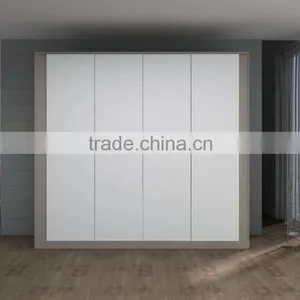 Wardrobe High Gloss Bedroom Set thumbnail-1