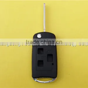 Lexus 3 Button Flip Remote Key Case Shell for Lexus RX300 LX470 Car Key Cover thumbnail-2