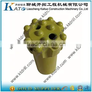 KT 64mm R32 Thread Drilling Button Bit for Stone thumbnail-1