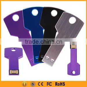 Cheap Usb Flash Drives Wholesale Key Shape Metal Usb Disk Quality Choice thumbnail-4
