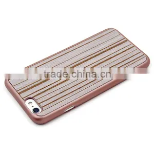 2016 New Mobile Phone Accessories of Wood Phone Case, Fashion Design PP+Wood Case for Iphone6 thumbnail-2
