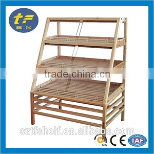 Hot Sale Bread Supermarket Wooden Shelf With Best Price thumbnail-1