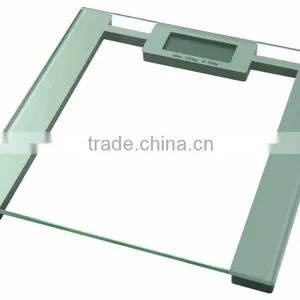 European Compact Transparent Tempered Glass Body Weighing Scale thumbnail-1