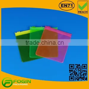 Colorful PVC Zipper Bags for Packaging From Chinese Factory thumbnail-1