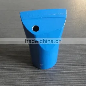 Tungsten Carbide Tapered Chisel Drill Bit Flat Chipways 38mm - 80mm thumbnail-3