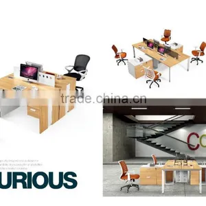 Mealmine Board Modern Office Workstation With Drawer Cabinet thumbnail-4