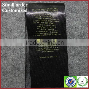 Care Label Label Ribbon Printing Machine Garment Care Label thumbnail-3