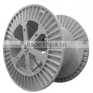 Fluted Flange Steel Spool Bobbin for Wire Production thumbnail-3